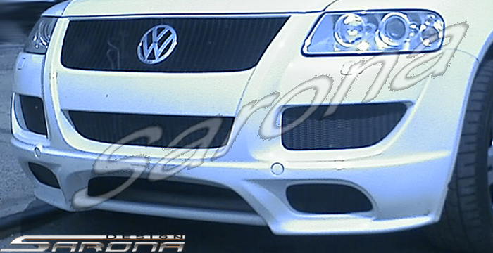 Custom VW Toureg  SUV/SAV/Crossover Front Bumper (2003 - 2007) - $890.00 (Part #VW-011-FB)